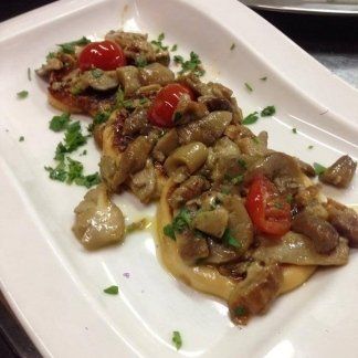 Scamorza ai funghi porcini