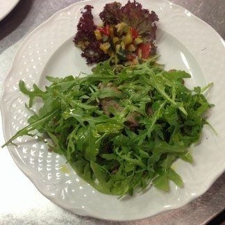 Straccetti alla rucola