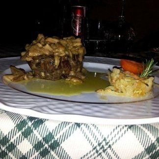 Filetto danese ai funghi porcini