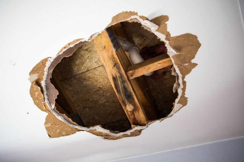 The commercial water damage restoration process will help save electronics, office furniture, and more. - Restoration 1 of Freehold