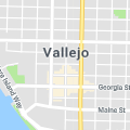 A map of a city with a river in the middle of it.
