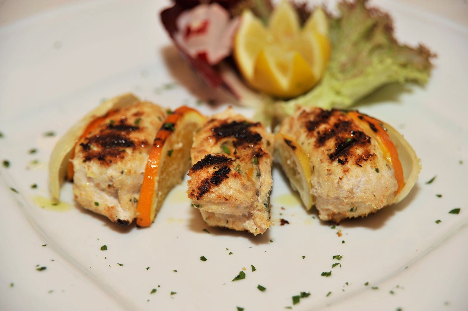 Pesce al forno