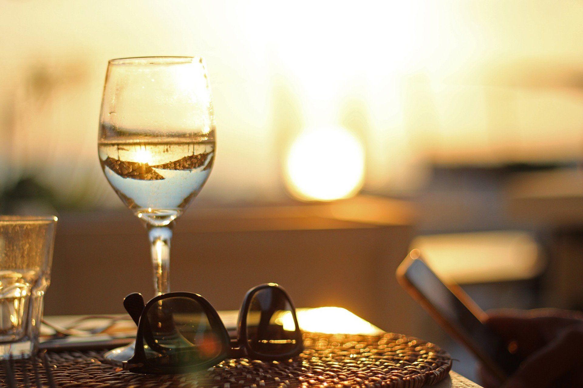 Un calice di vino
