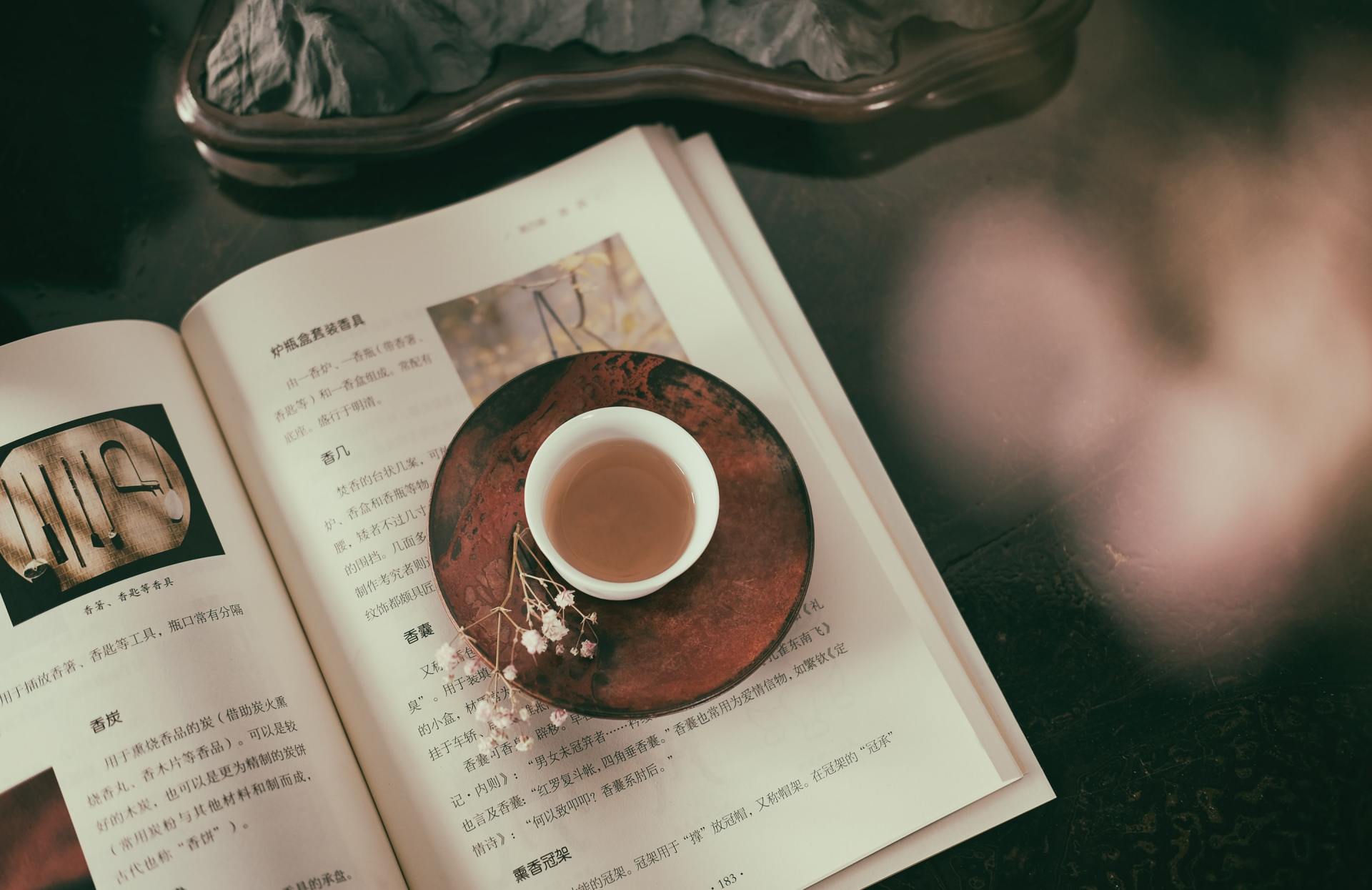 Book and Teacup Book and Teacup