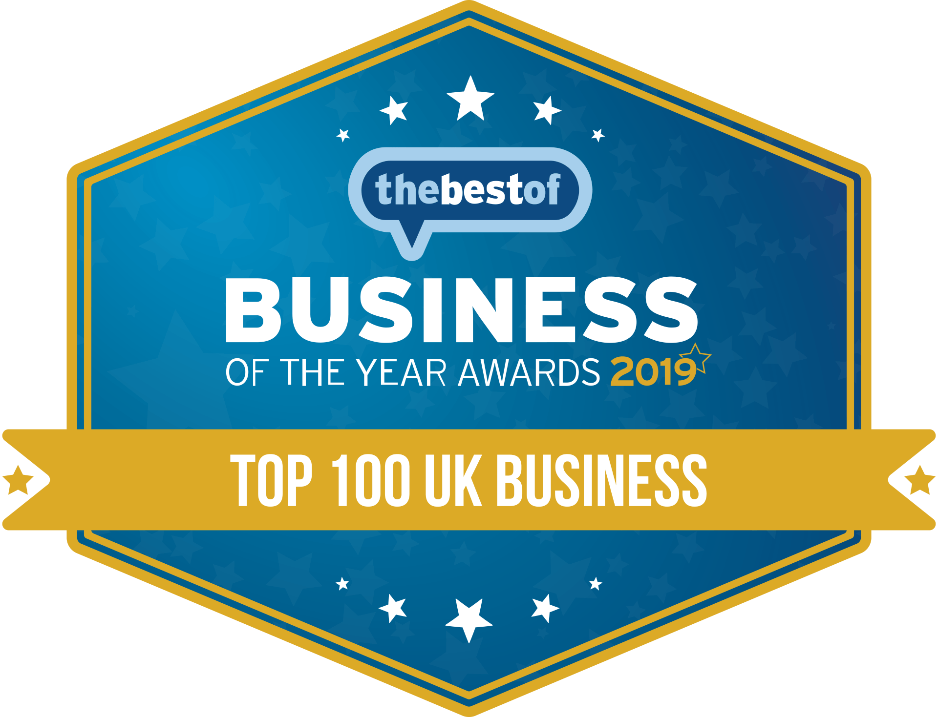J.A.B.S Event Hire Business of the Year Awards 2019 Top 100 Business in the UK