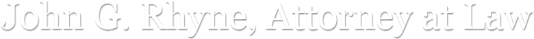 John G. Rhyne logo