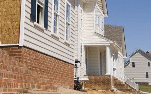 row of houses budget reblocking and underpinning row of houses