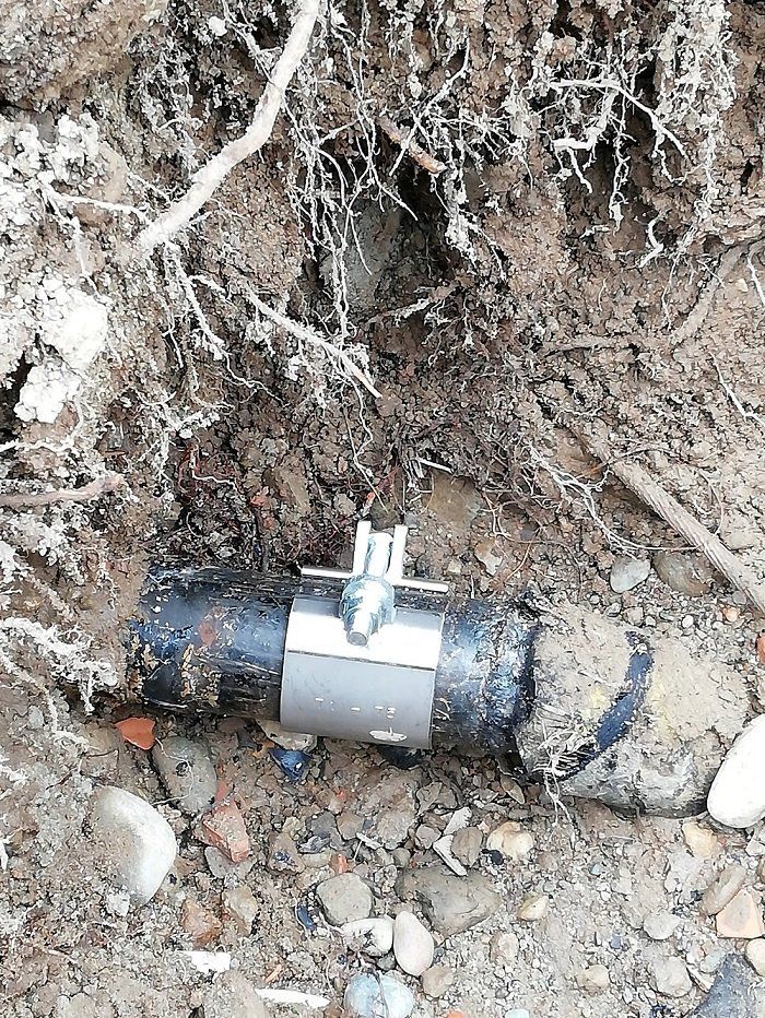 Tubo interrato