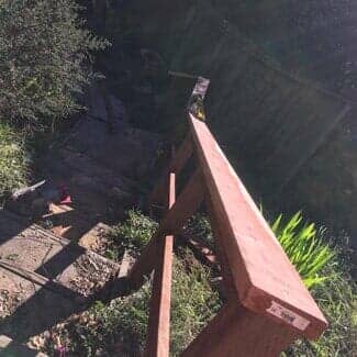 Landscape with Stairway — Fencing in San Leandro, CA