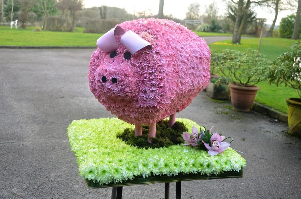 13. Much fatter 3ft Pink Pig