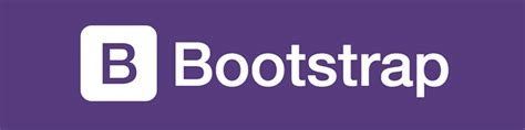 Bootstrap logo with a white 