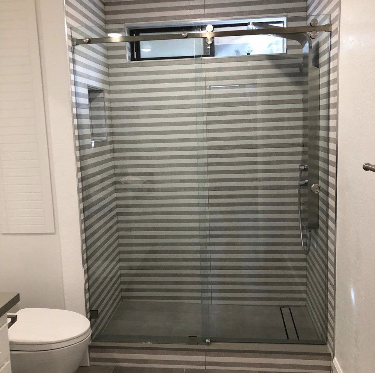 Glass Shower Door — Pasadena, CA — A & S Glass and Mirrors