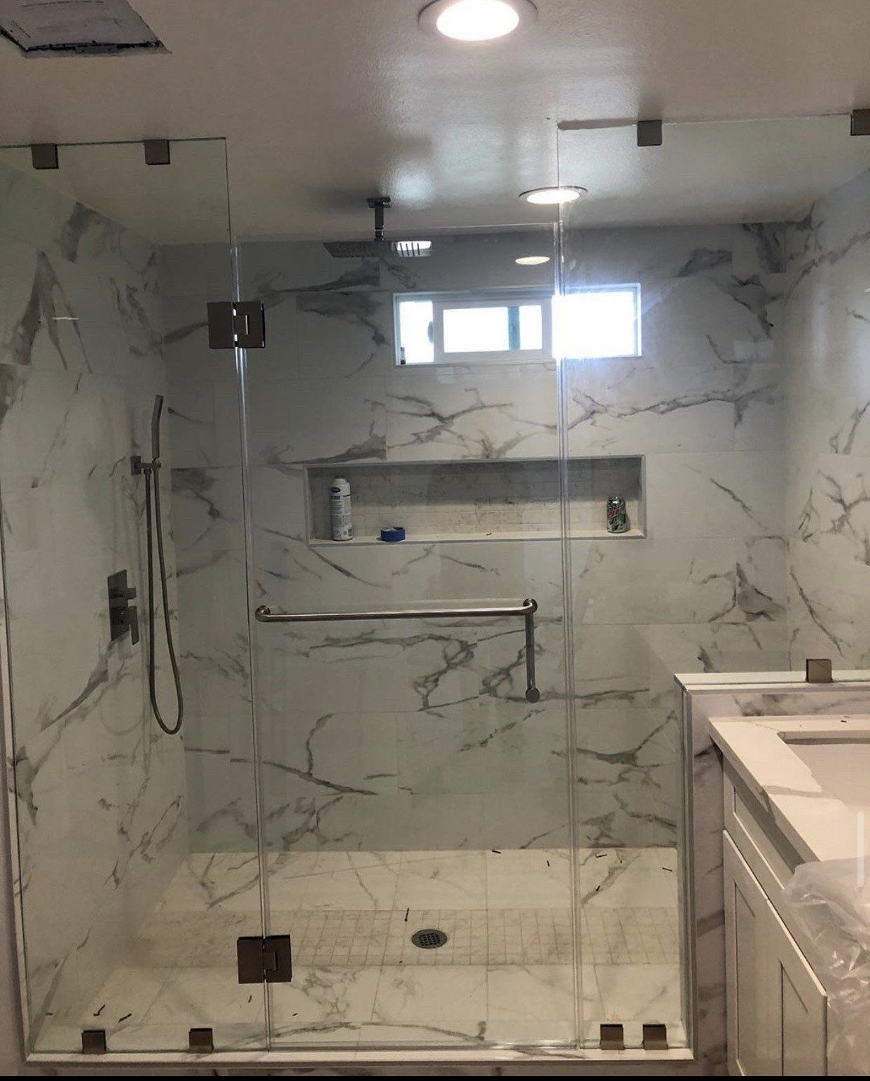 Frameless Shower — Pasadena, CA — A & S Glass and Mirrors