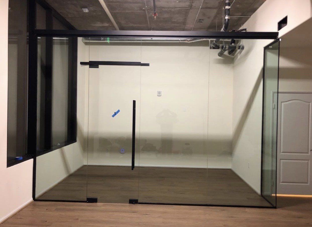 Glass Frame on an Empy Space — Pasadena, CA — A & S Glass and Mirrors