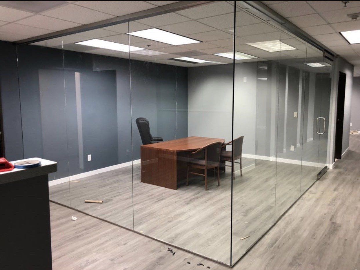 Glass Frame for Office — Pasadena, CA — A & S Glass and Mirrors