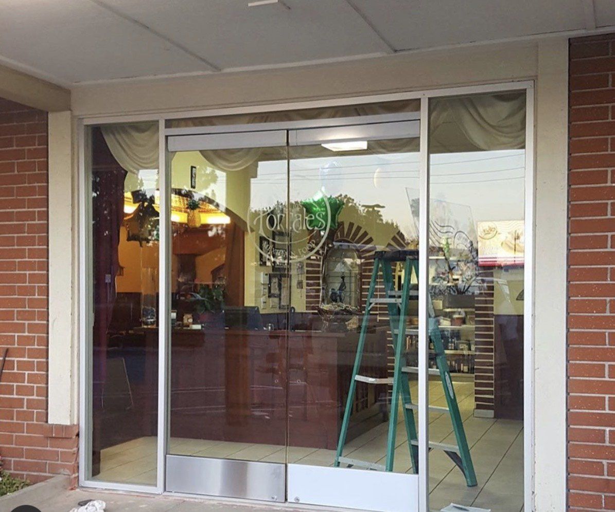 Door Made of Glass — Pasadena, CA — A & S Glass and Mirrors