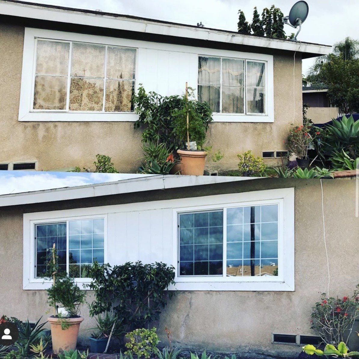 Clean Window of a House — Pasadena, CA — A & S Glass and Mirrors