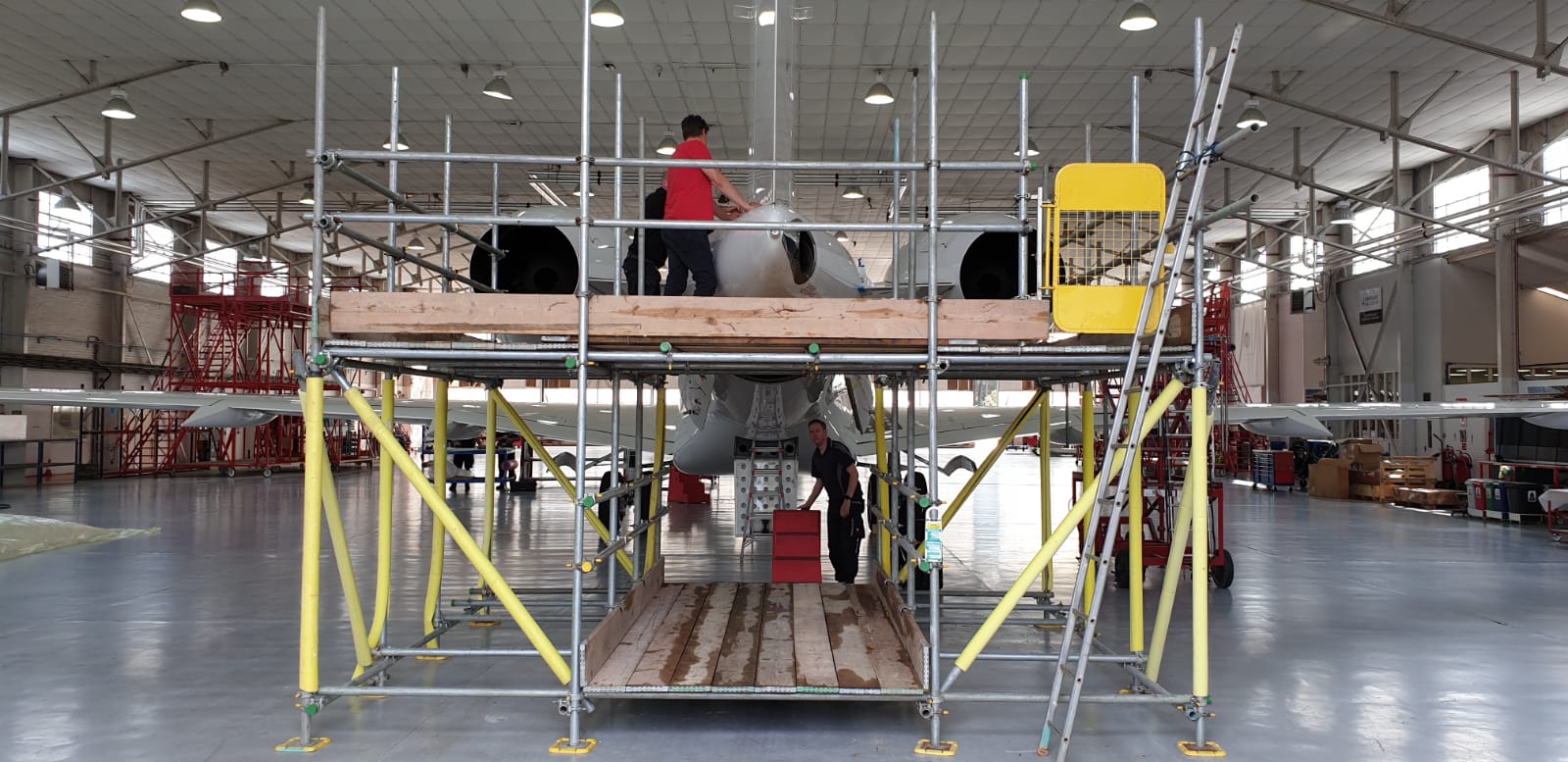 scaffold tower platform