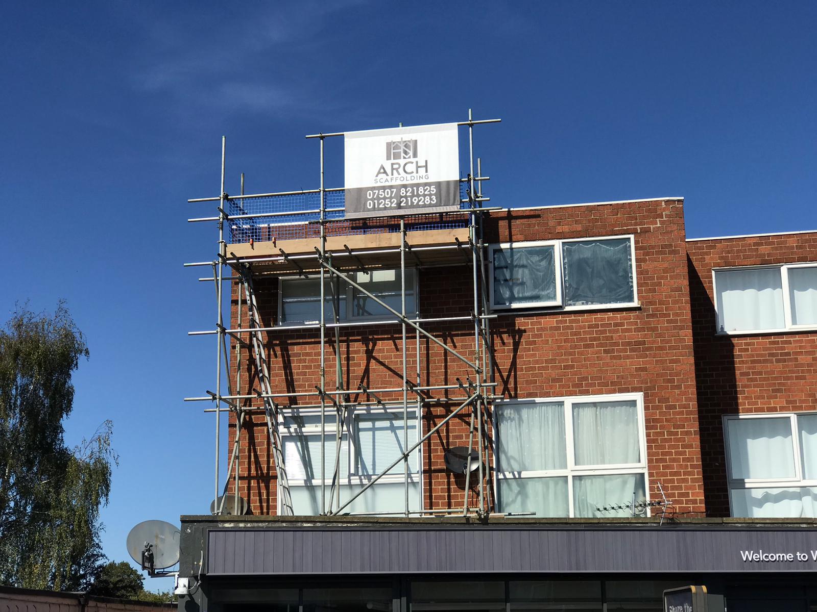 flats leasehold roof access tower structure farnham