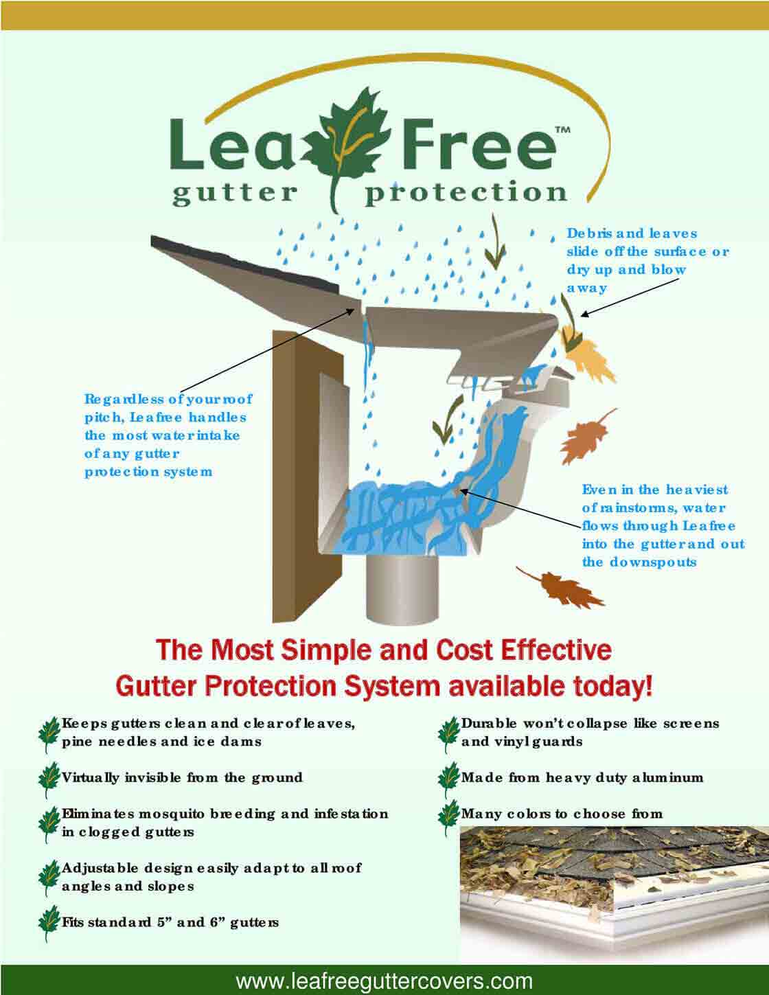 Gutter Covers - Gutter Protection Chart in Edwardsville, IL Gutter Covers - Gutter Protection Chart in Edwardsville, IL