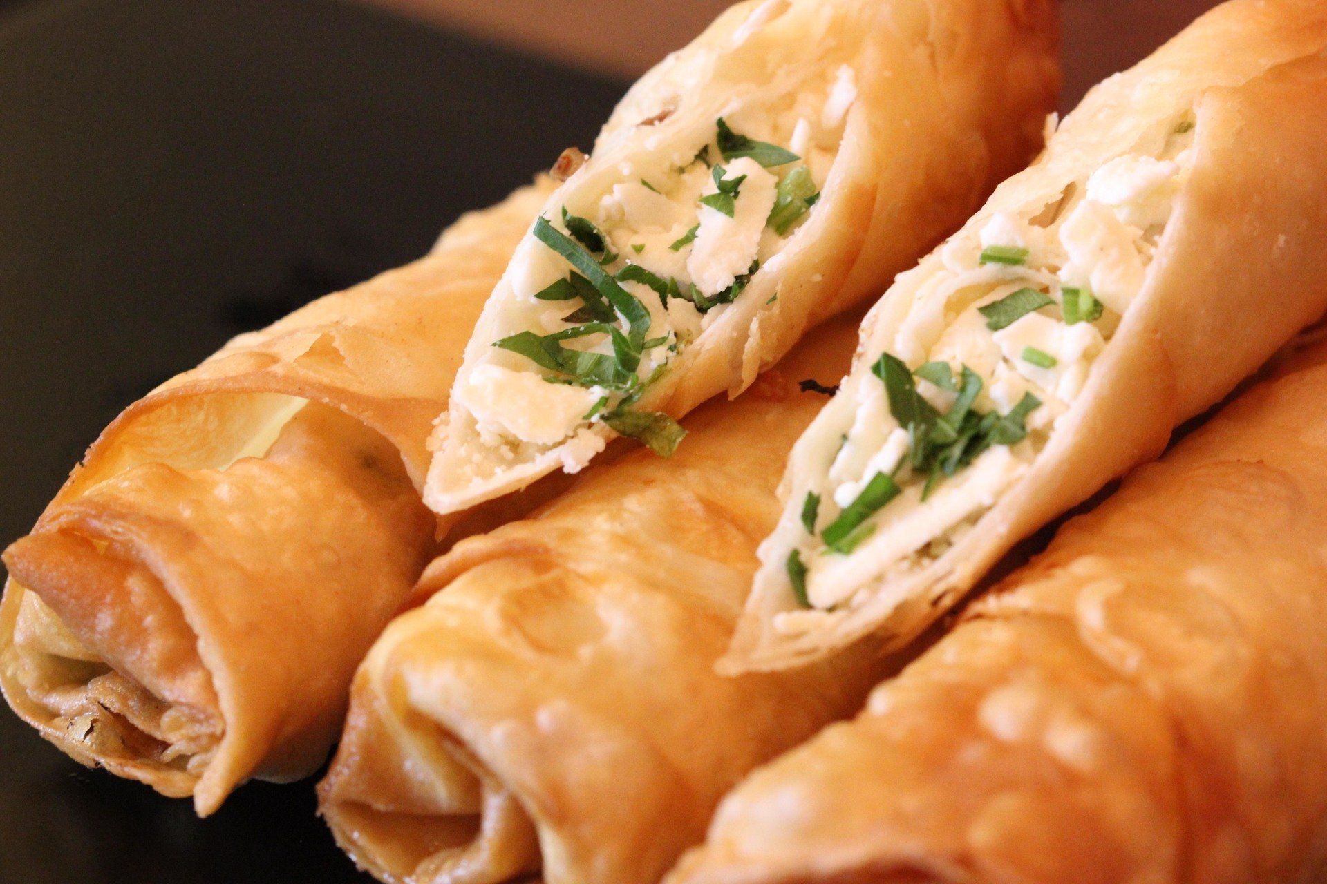 hot Turkish appetizers at Bosphorous in central florida