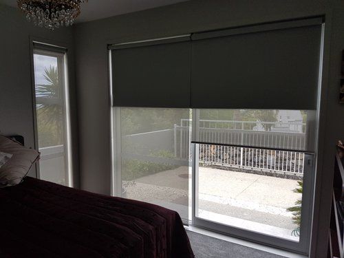 Patio Blinds with Sunscreen Blinds