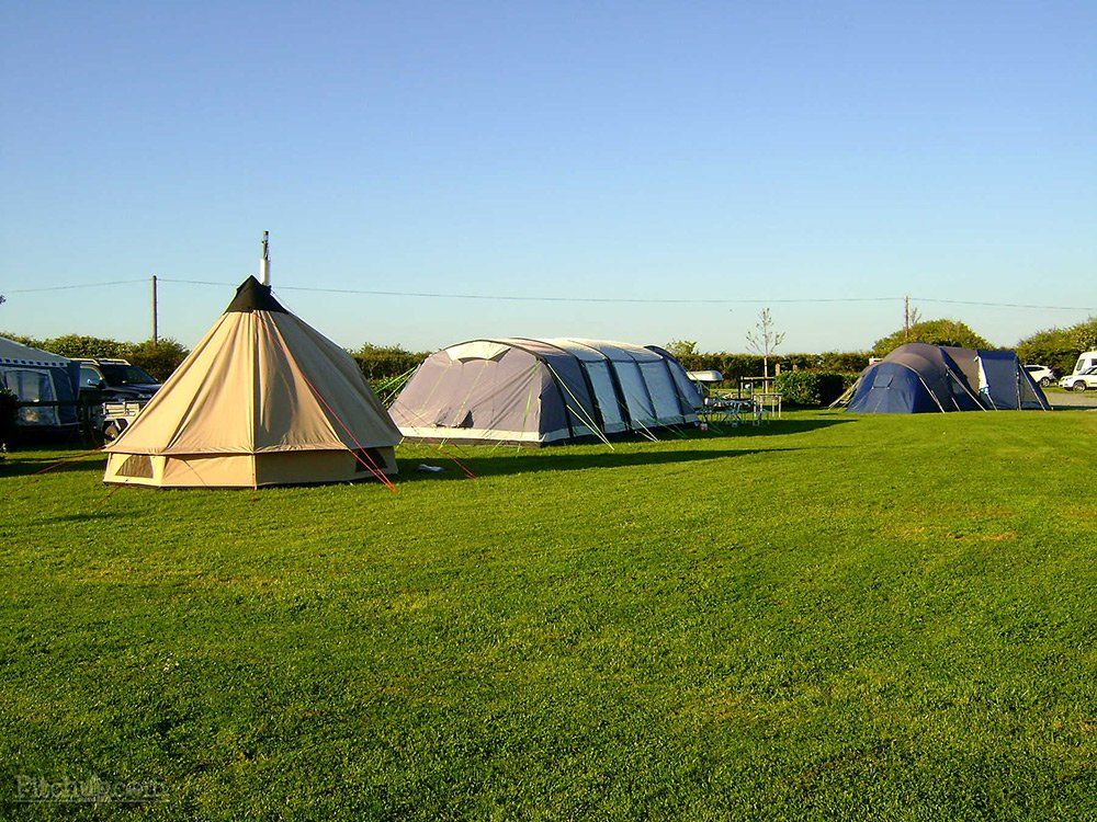 Camping in Pembrokeshire, Broad Haven: Creampots