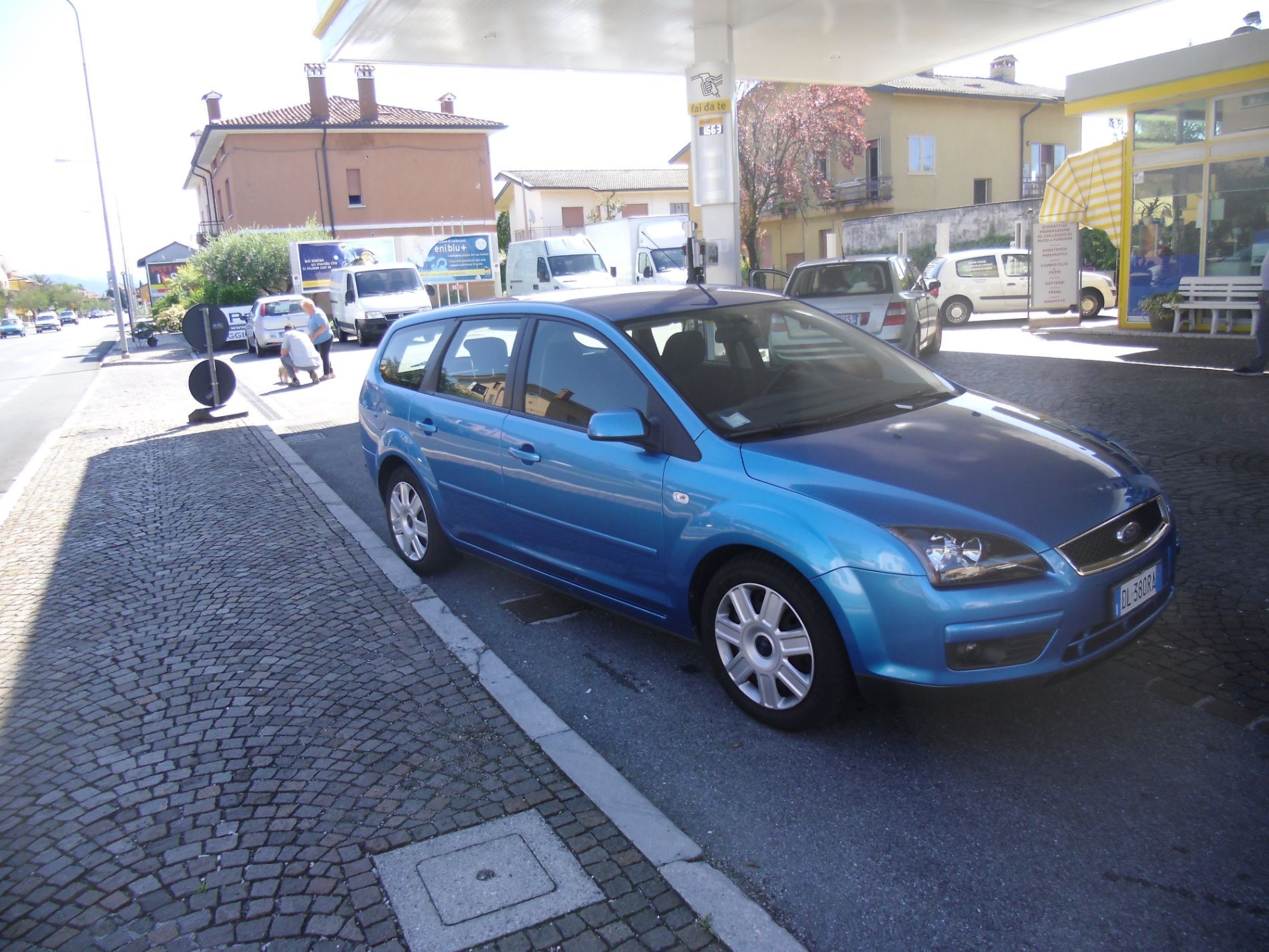 Ford focus in esposizione per il noleggio