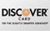 A blurred image of the discover card logo