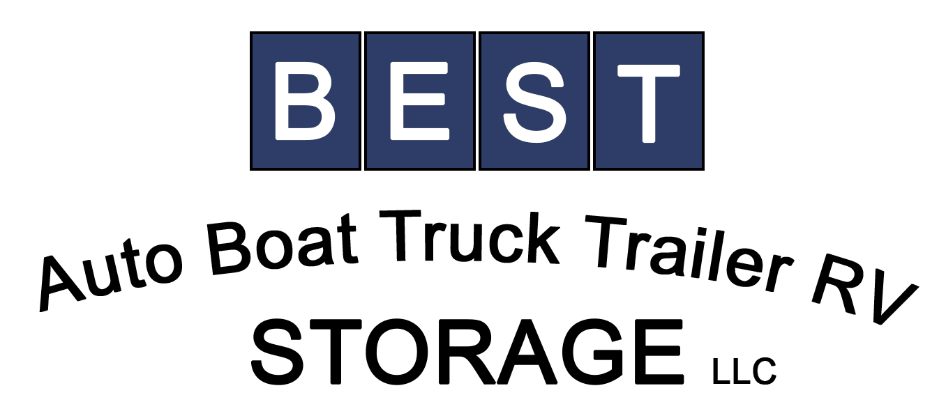 BEST Auto Boat Truck Trailer RV Storage LLC logo on white background