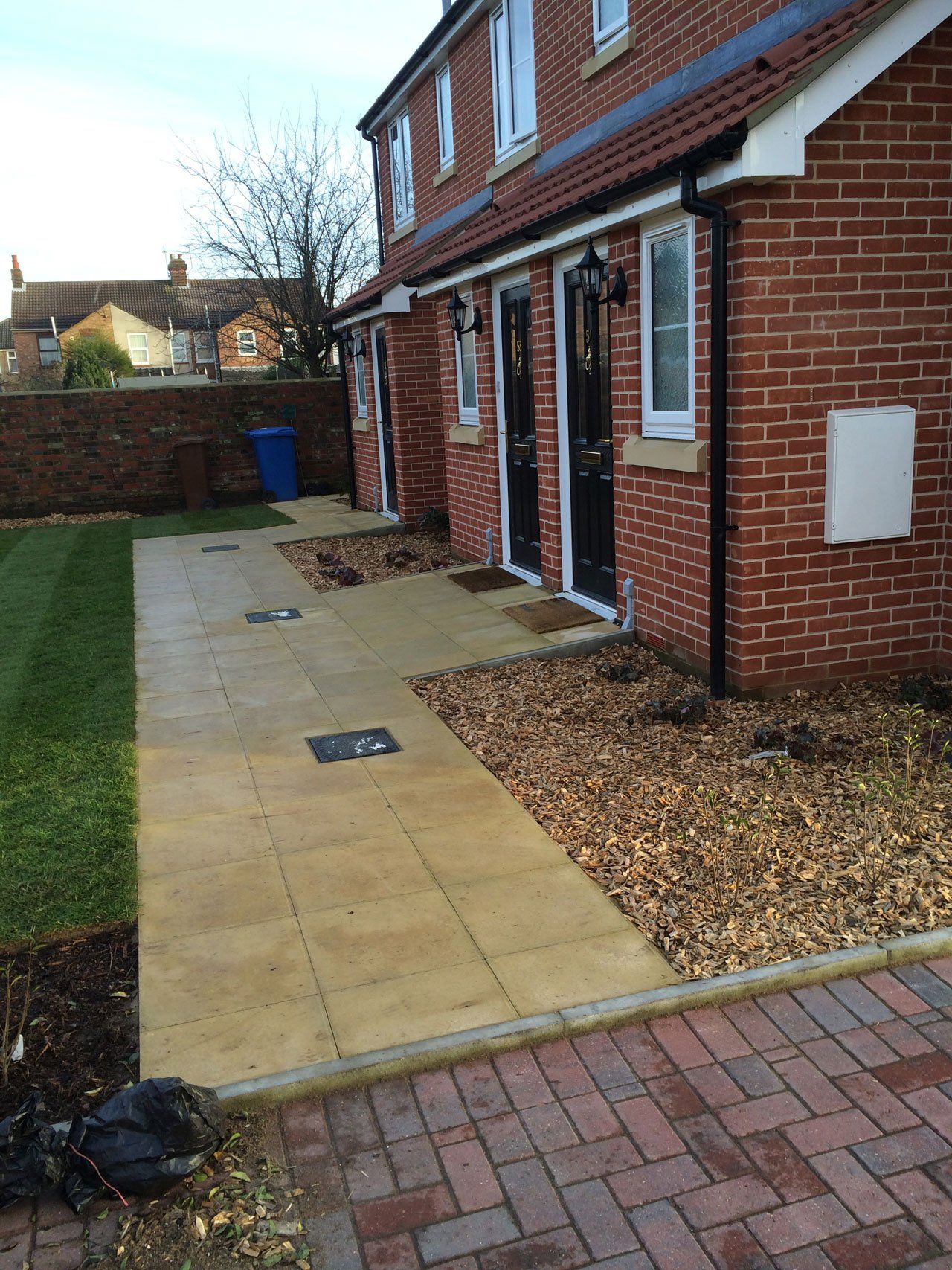 Exterior paving