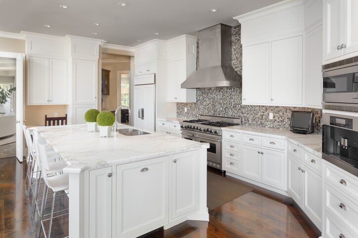 Kitchen in new remodeled home — Kitchen Remodeling in Yonkers, NY Kitchen in new remodeled home — Kitchen Remodeling in Yonkers, NY