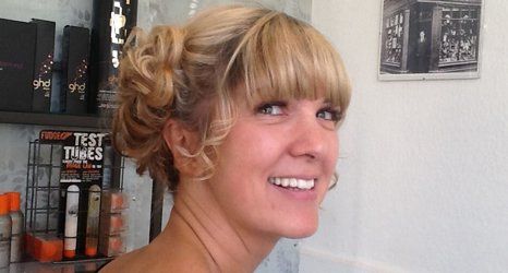 elegant updo
