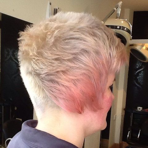 Short hair cut