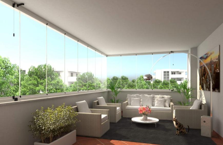 Vetrata panoramica design