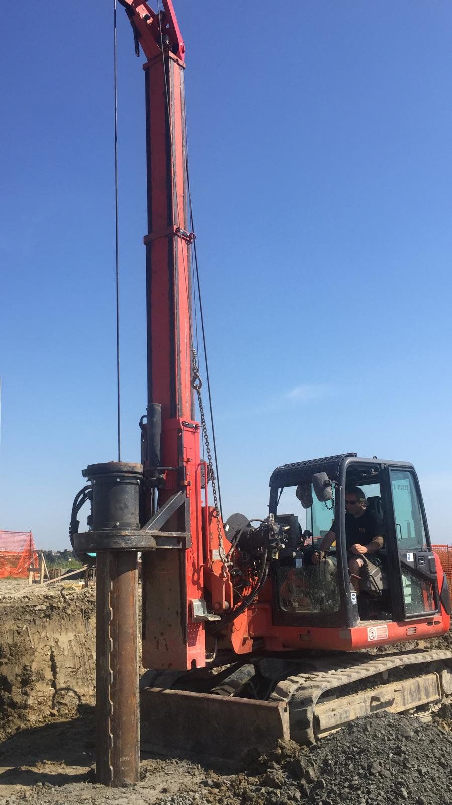 trivellazioni pozzi con tubi in cemento