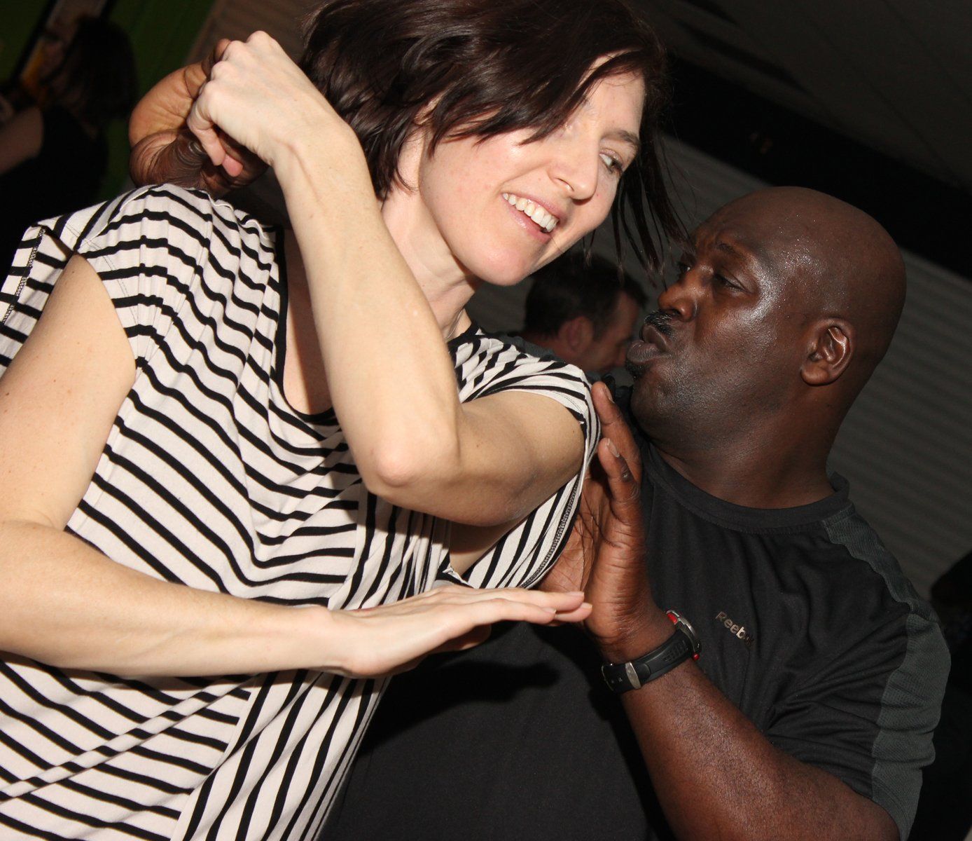 Photo of People salsa dancing
