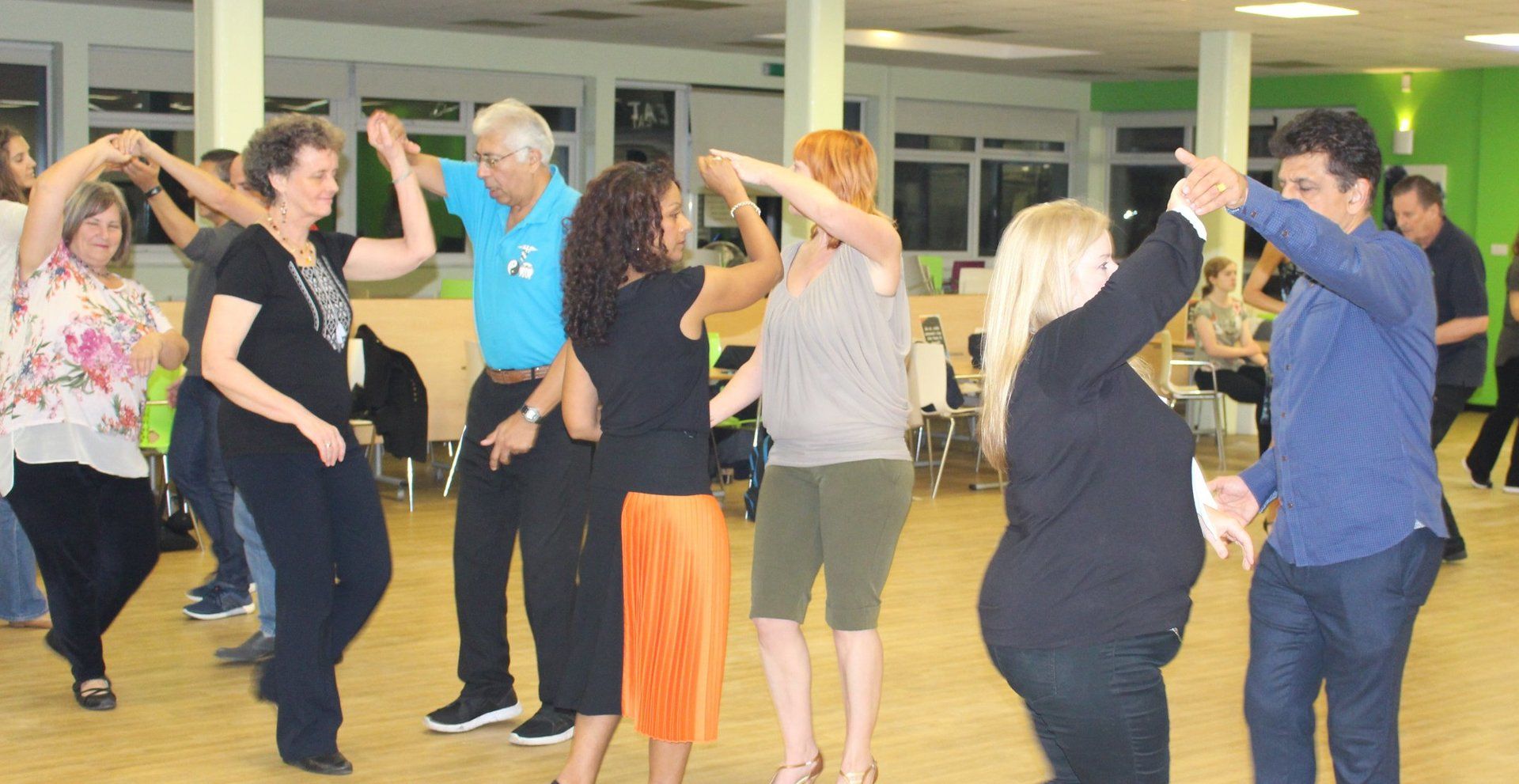 Photo of people taking salsa classes in London