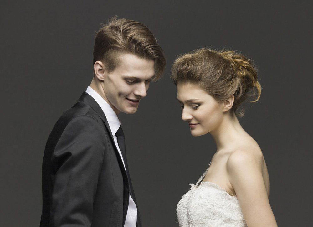 wedding hair