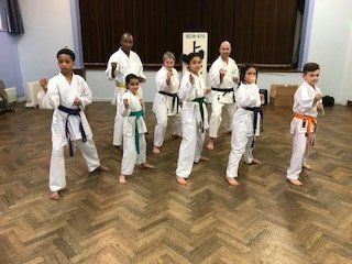 teaching karate for students
