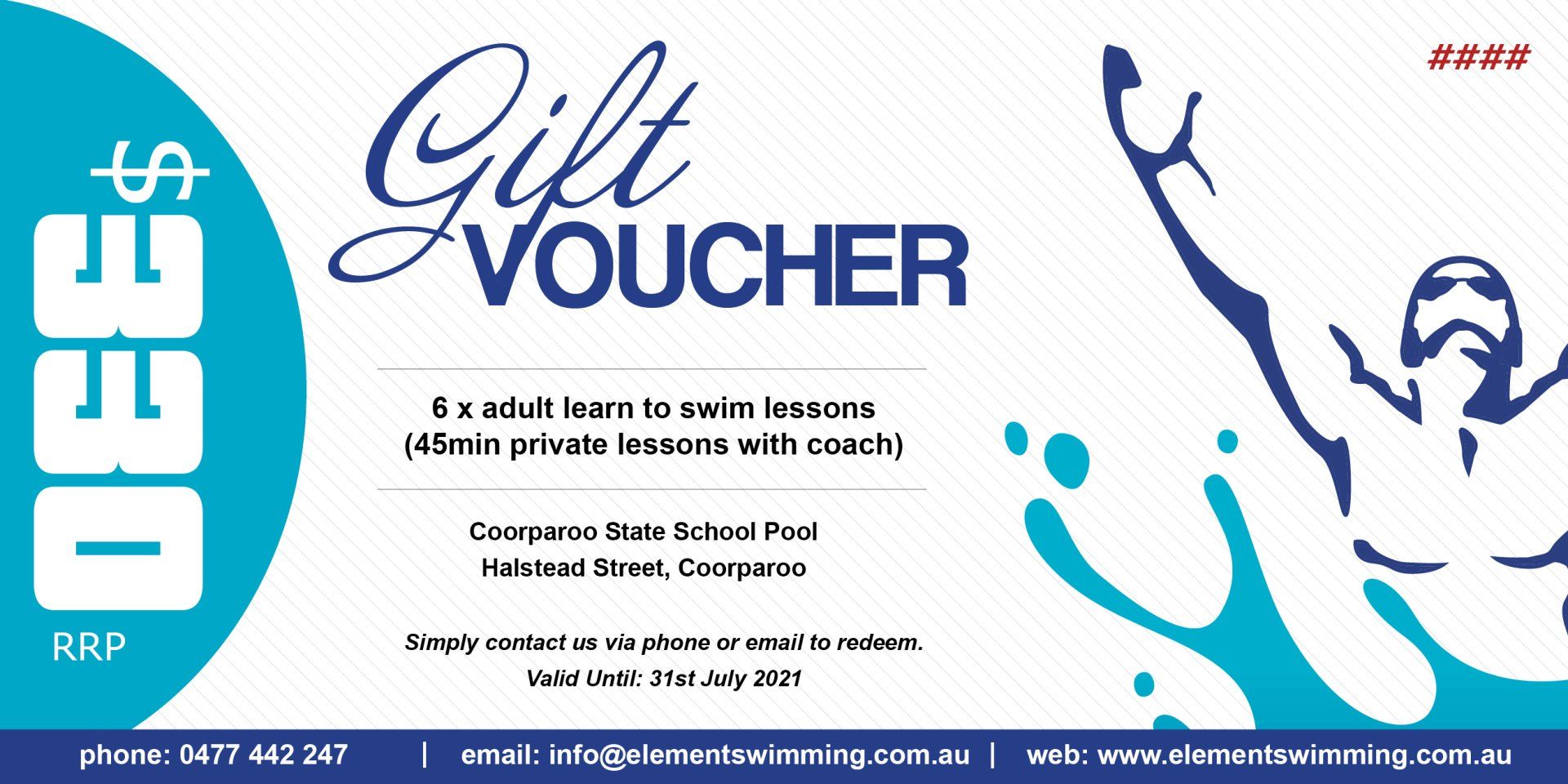 Gift voucher example