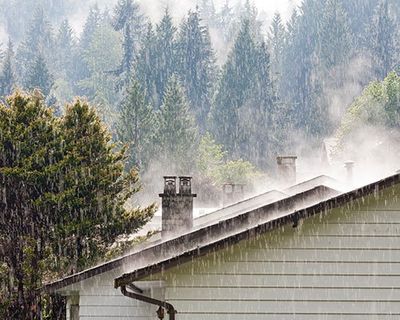 Roof Inspections — View of House when Raining in Jacksonville, FL