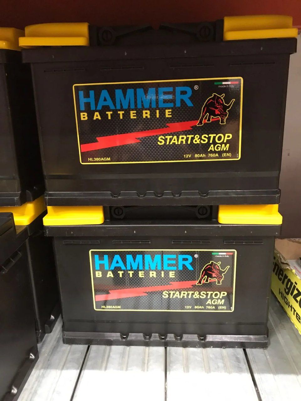 Batterie per auto Hammer