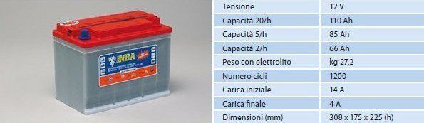 Batteria 3 AX 12N