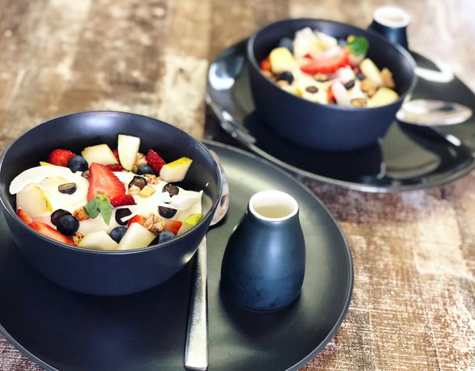 Two Bowls Of Delicious Salad — A Nice Café in Nelson Bay