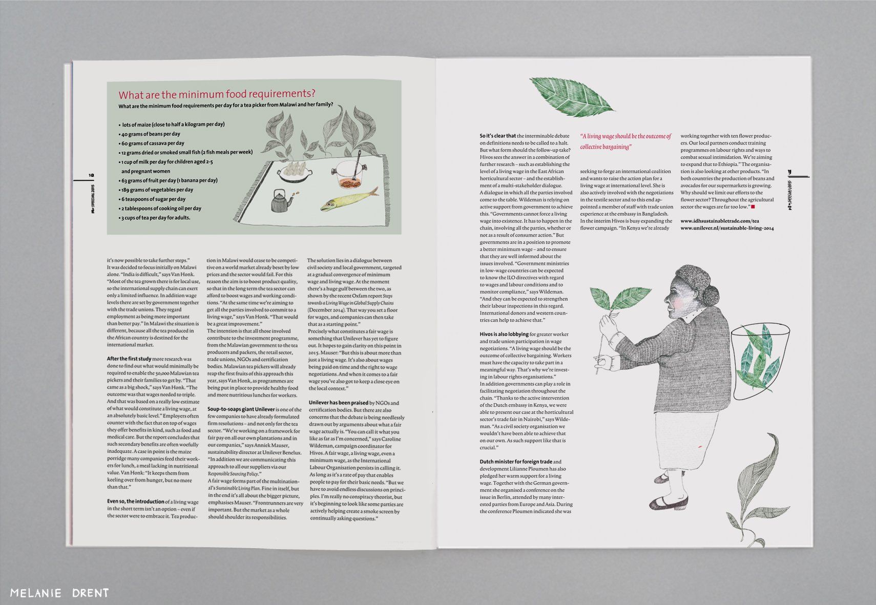 illustraties voor magazine laten maken