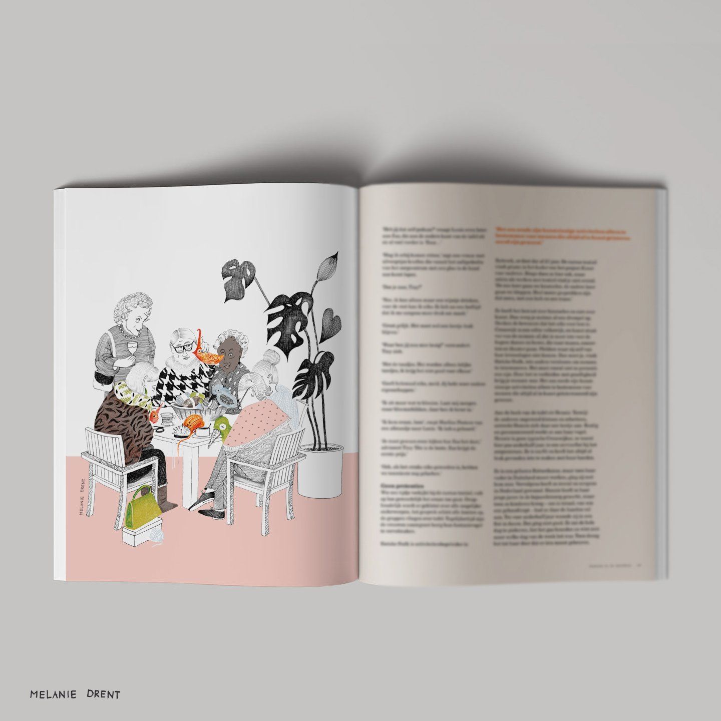 magazine illustratie