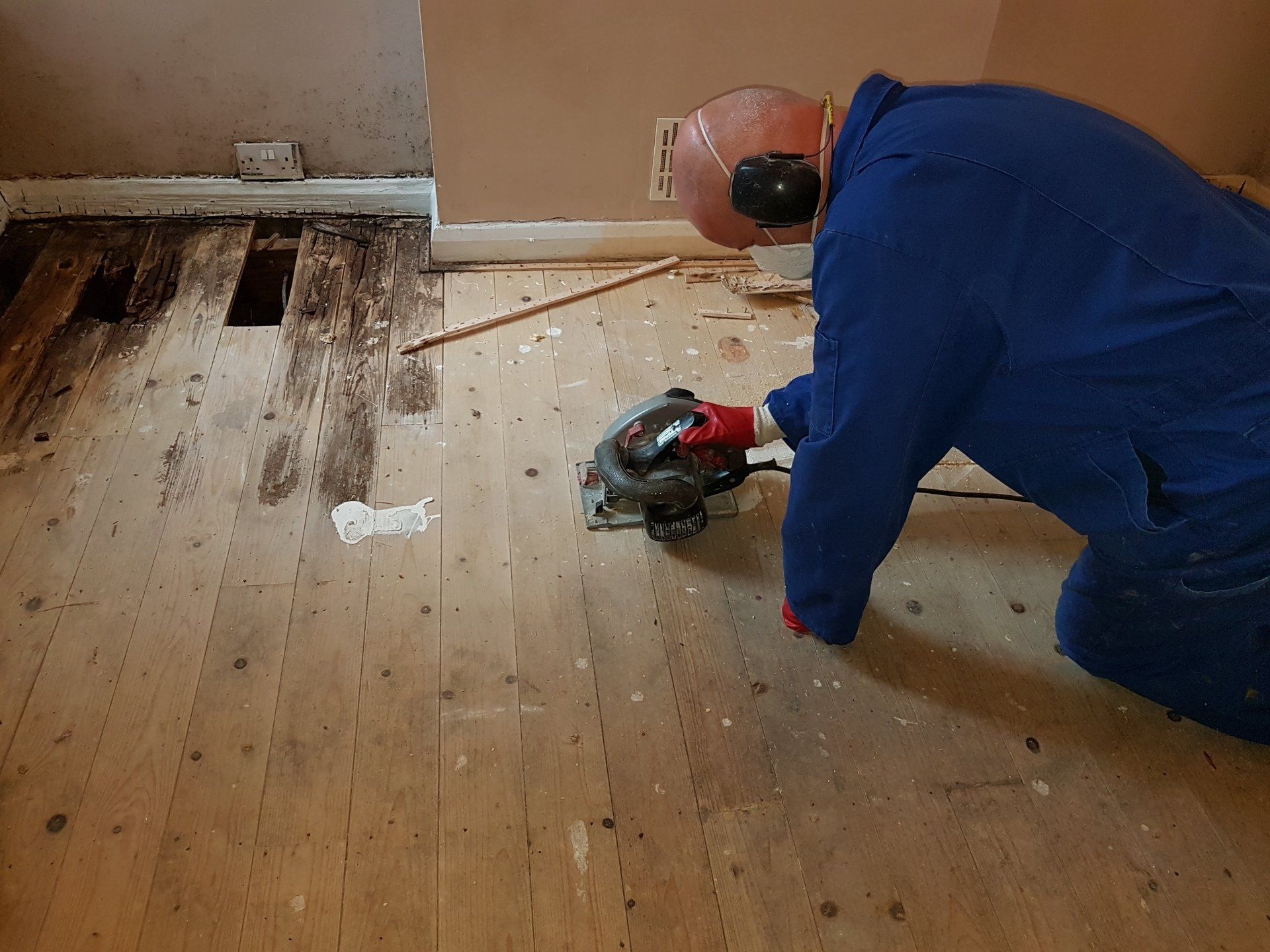 damp proofing work example 1