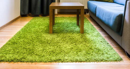 Table in Area Rug — Designer Carpeting in Hudson, FL