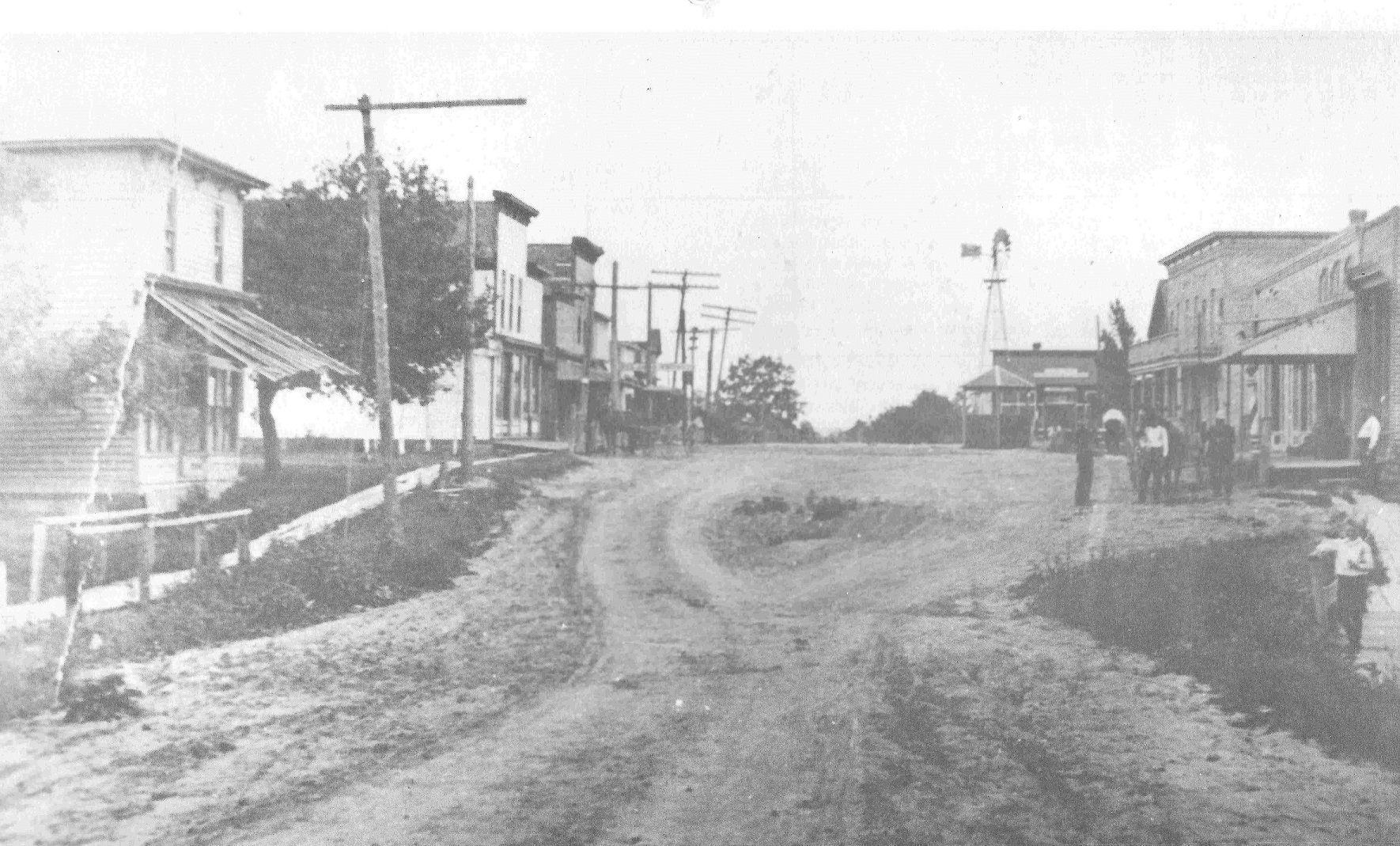 Main and Church Streets circa 1907
